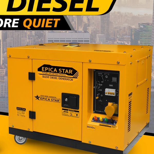 ep-10182 5Kv generator diesel engine with fan