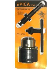 EPICA - Drill Chuck with Key 1.5-13mm, EP-10318